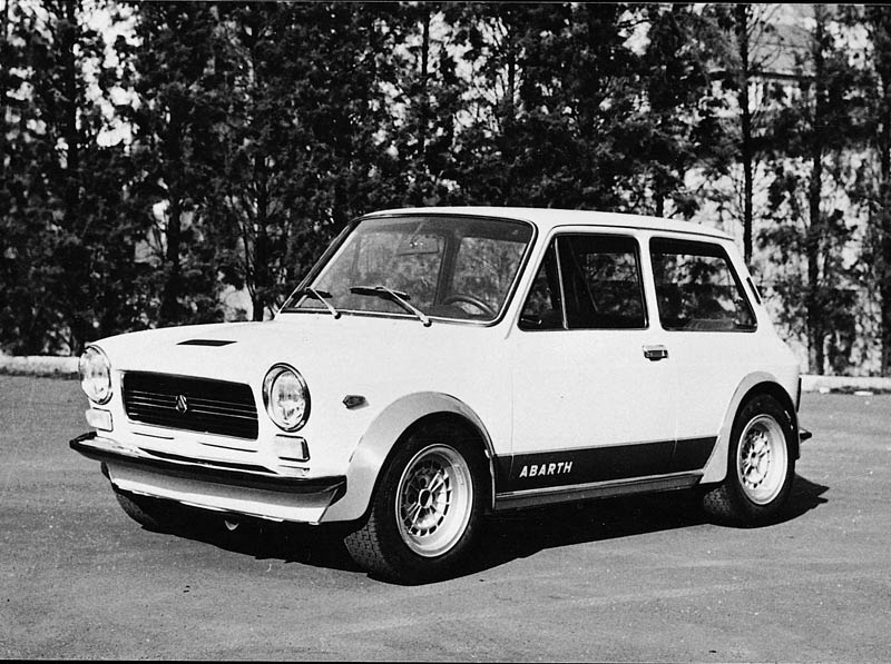 Autobianchi A112 Abarth fu presentata la salone di Torino nel lontano 1971