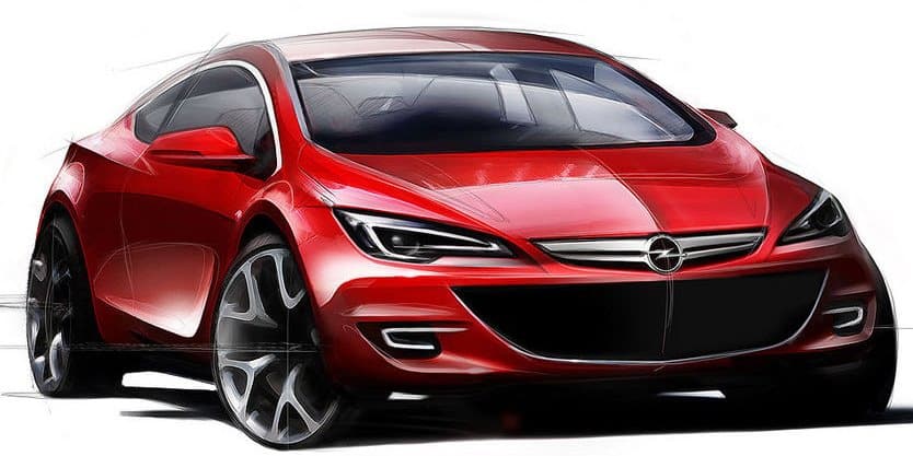 opel astra 2011 opc. Opel previews production Astra