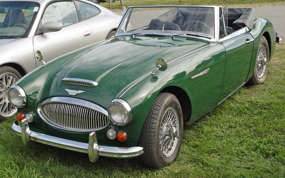 austin healey 100 3000 sprite