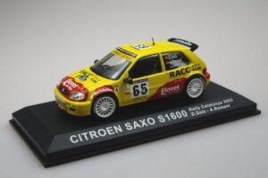 modellini citroen saxo versione presente in commercio rally e stradale