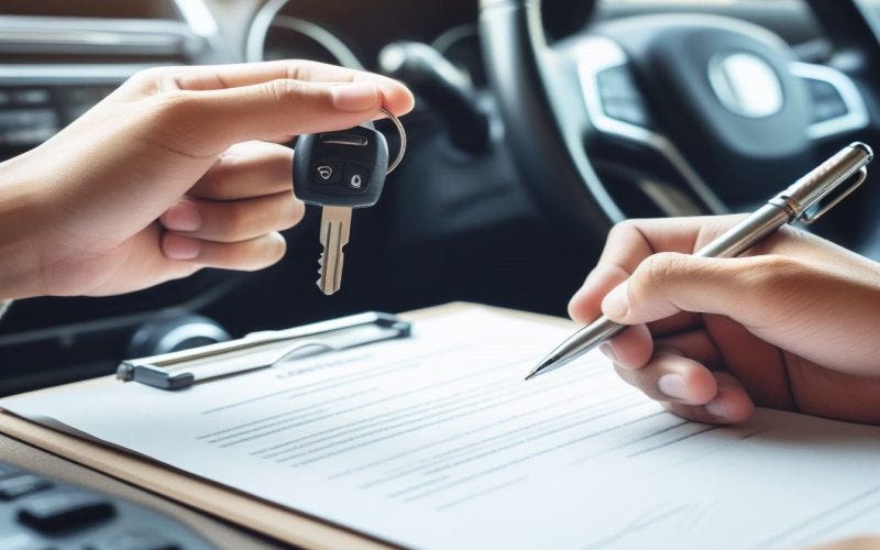 Passaggio di proprietà dell'auto da defunto precedente