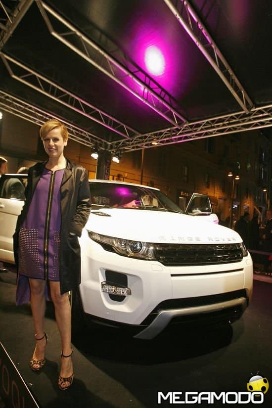 Range Rover Evoque Milano Fashion Week