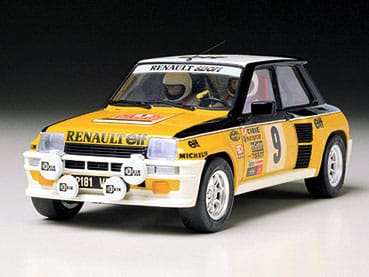 Renault 5 modellino Tamiya