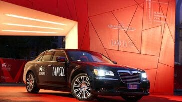 Lancia Thema al cinema di Venezia