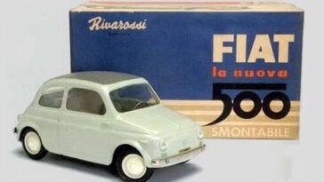 modellino fiat 500 rivarossi