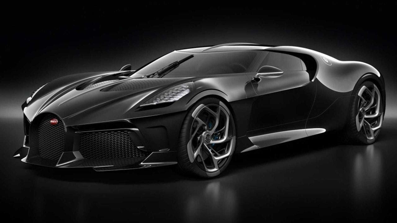 bugatti voiture noire