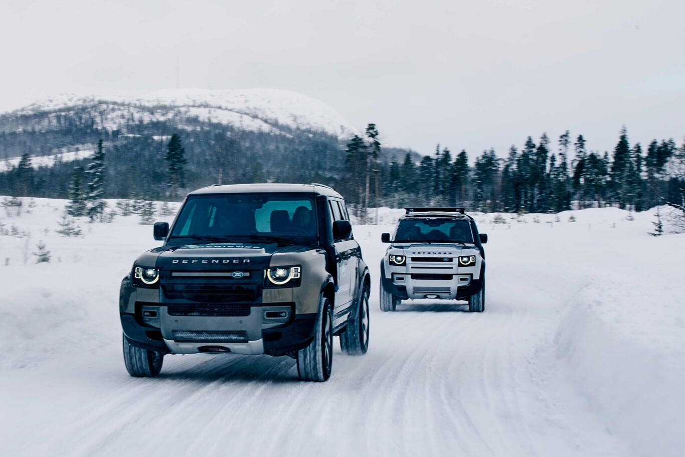 Land Rover defender idrogeno