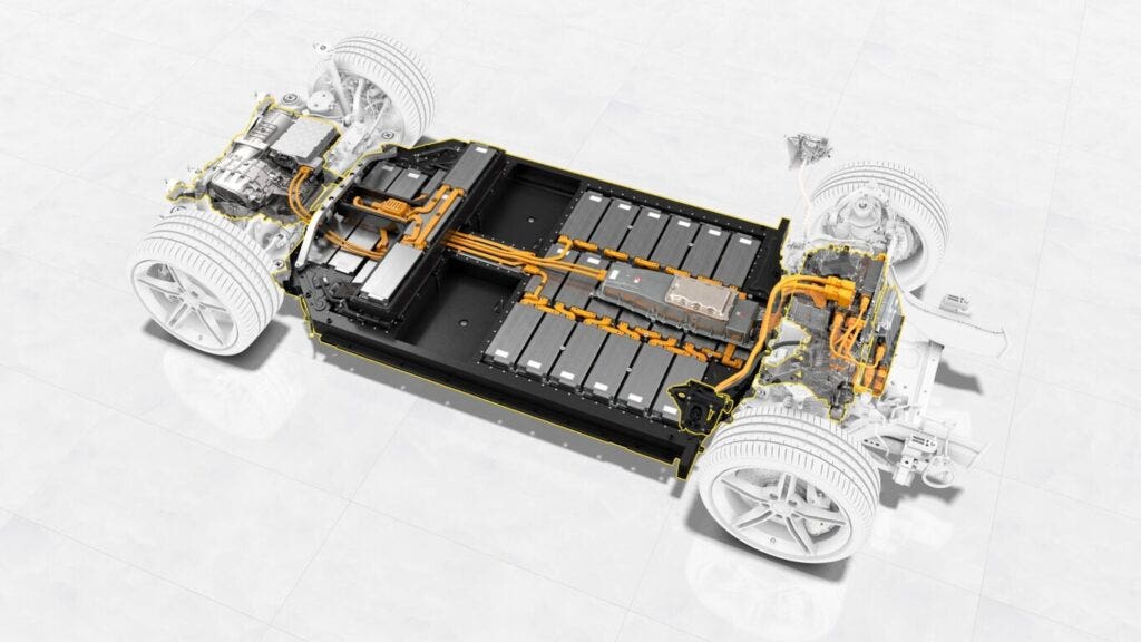 Auto elettriche con batterie da 800 Volt