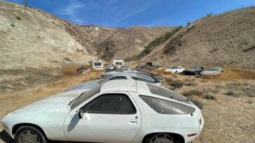 Porsche 928 Abbandonate