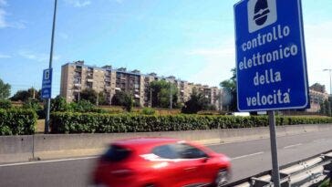multa auto a noleggio