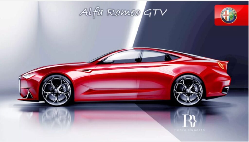 Alfa Romeo GTV render