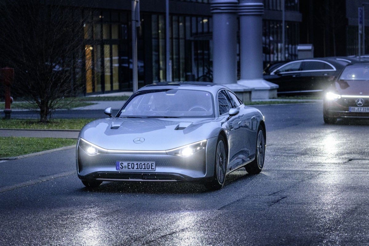 Mercedes Vision EQXX Record