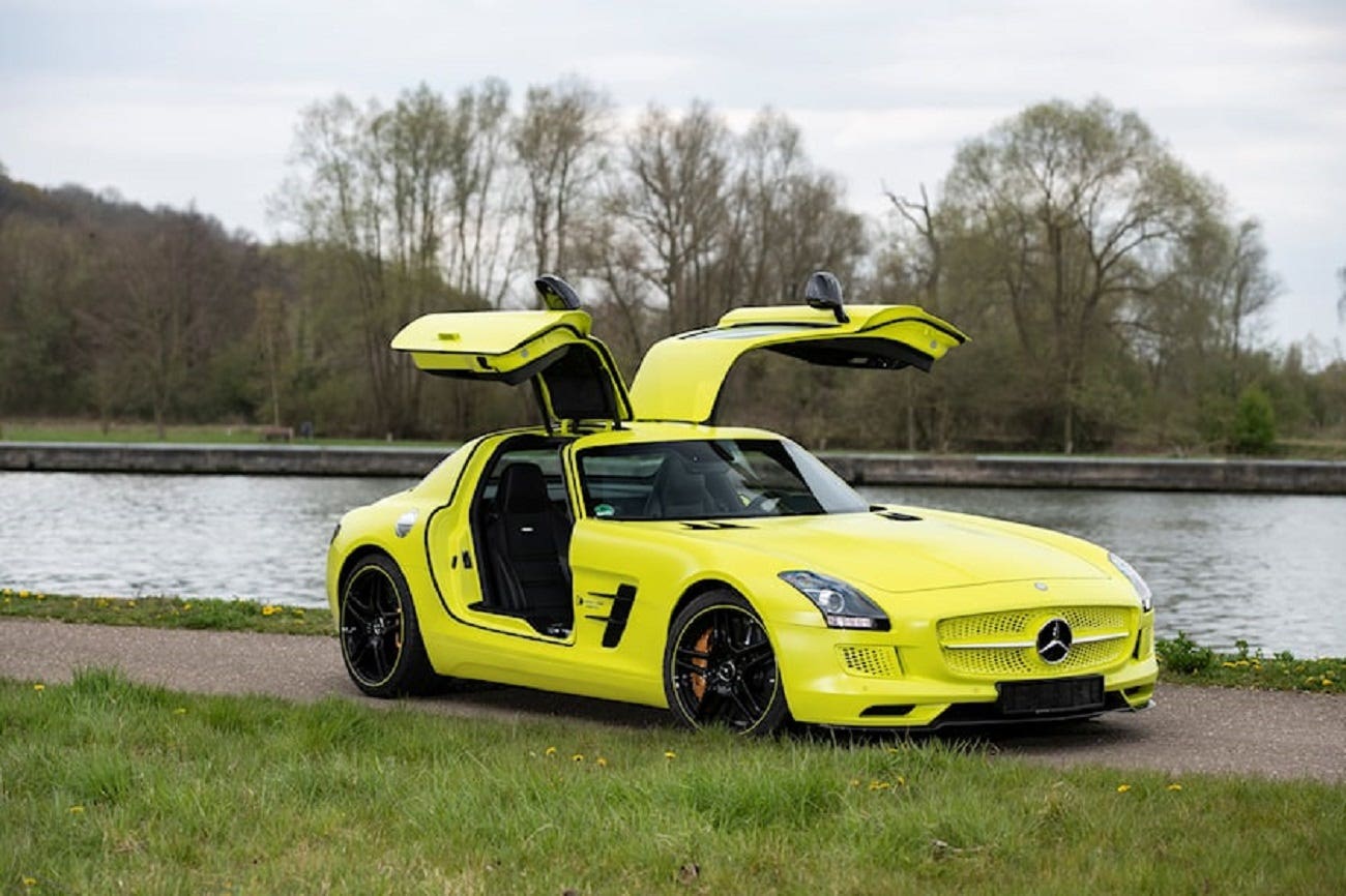 Mercedes SLS elettrica