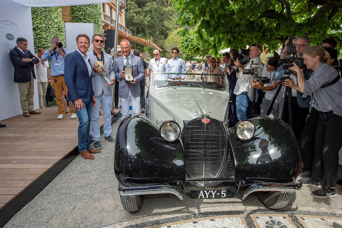 Bugatti 57 S Trofeo BMW Group Concorso d'Eleganza Villa d'Este 2022