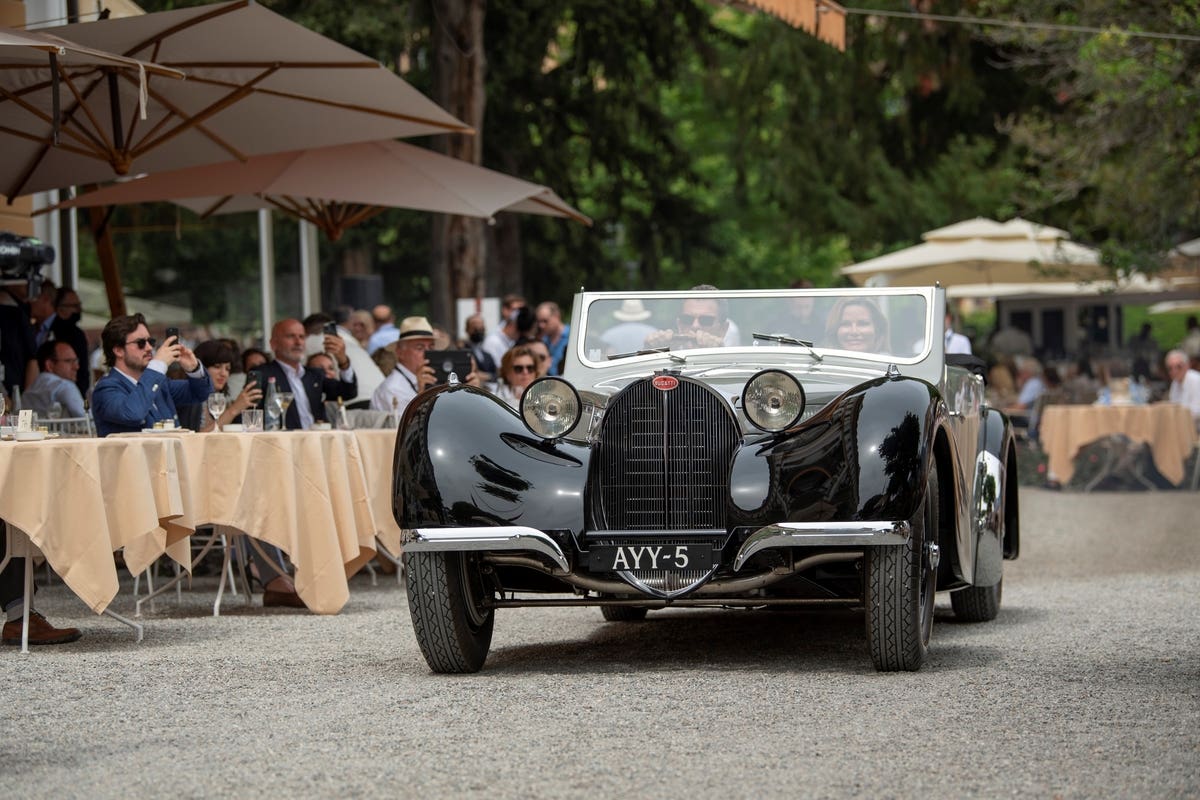 Bugatti 57 S Trofeo BMW Group Concorso d'Eleganza Villa d'Este 2022