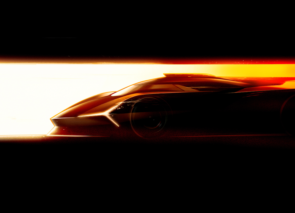 Lamborghini prototipo LMDh teaser