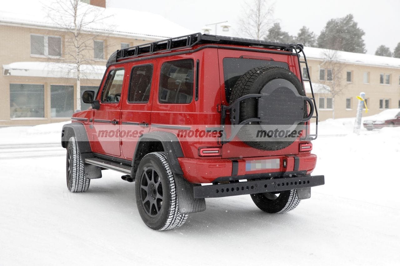 Mercedes-AMG G 63 4×4² 2023 prototipo