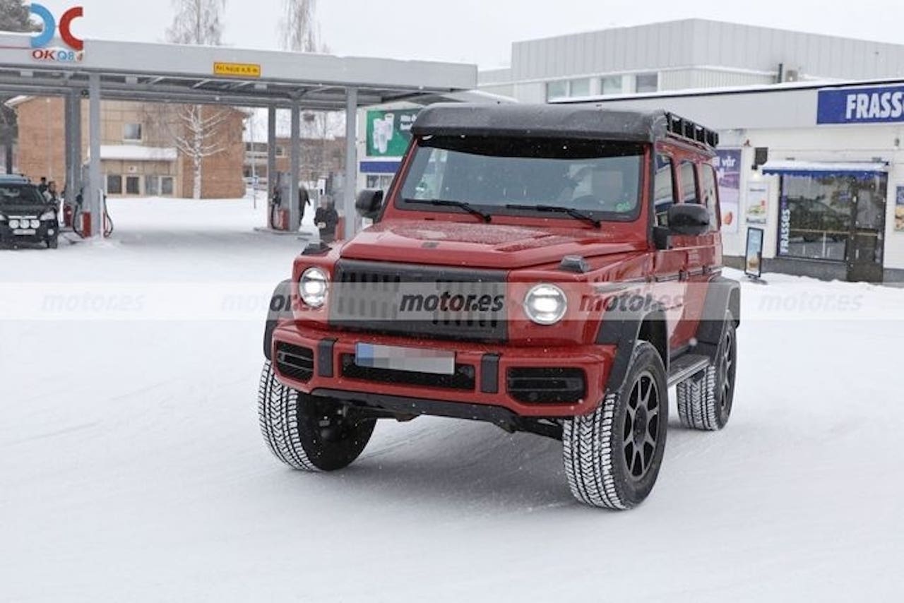 Mercedes-AMG G 63 4×4² 2023 prototipo