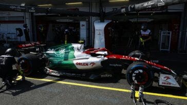 Alfa Romeo C42 livrea tricolore Tonale