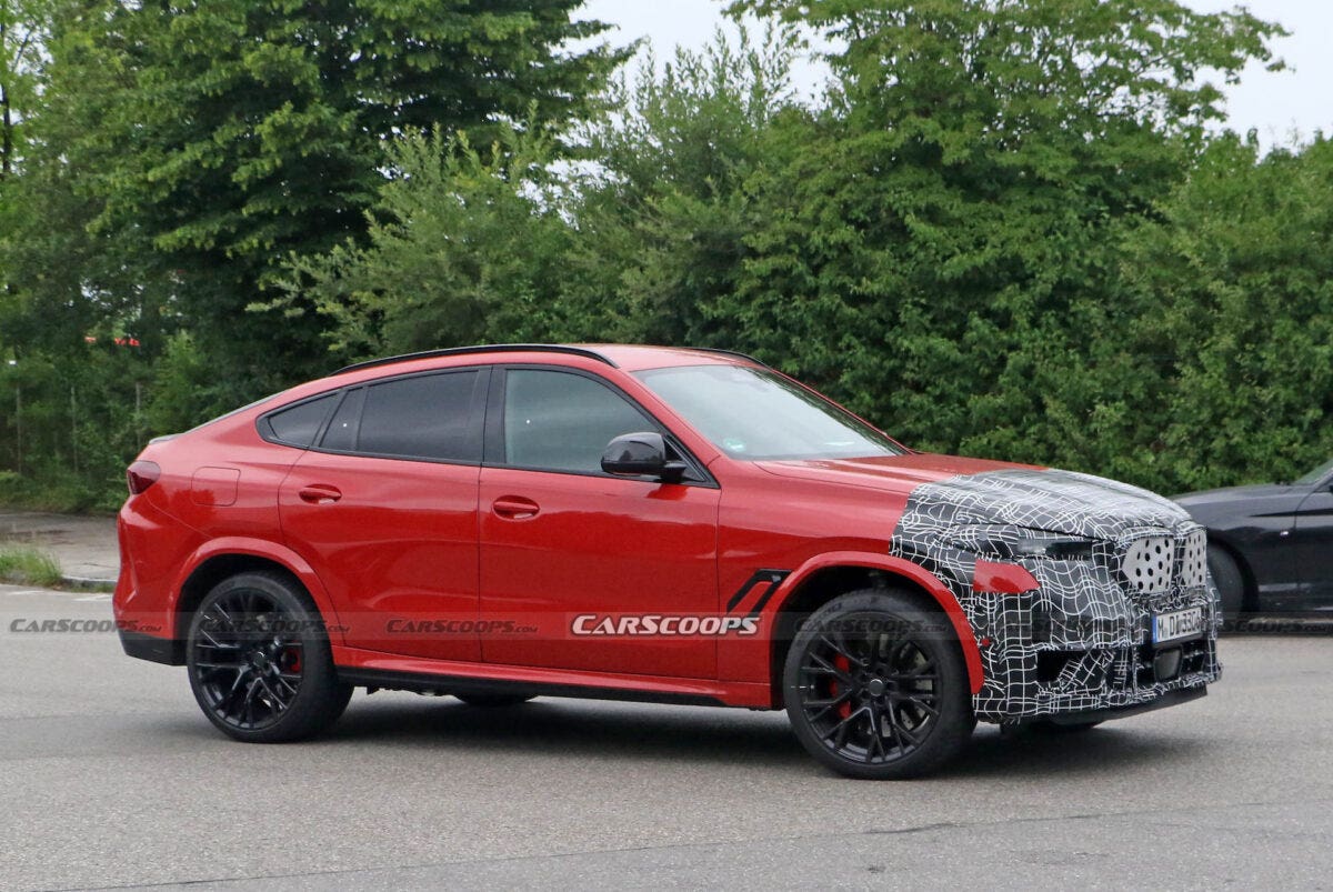 BMW X6 foto spia