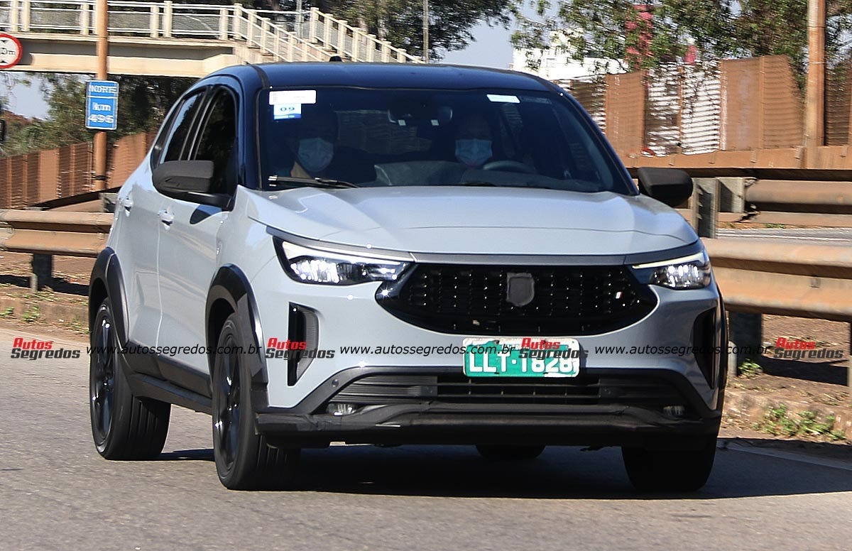 Fiat Pulse Abarth prototipo foto spia