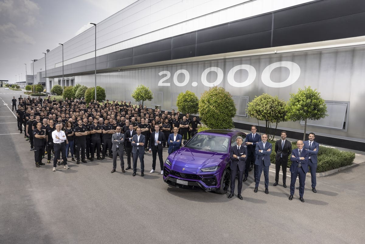 Lamborghini Urus produzione