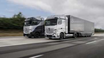 Mercedes-Benz GenH2 Truck prototipo idrogeno liquido
