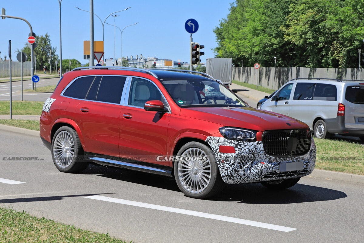 Mercedes-Maybach GLS 2024 foto spia