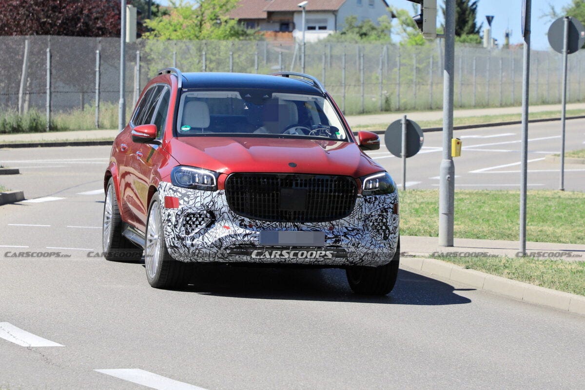 Mercedes-Maybach GLS 2024 foto spia