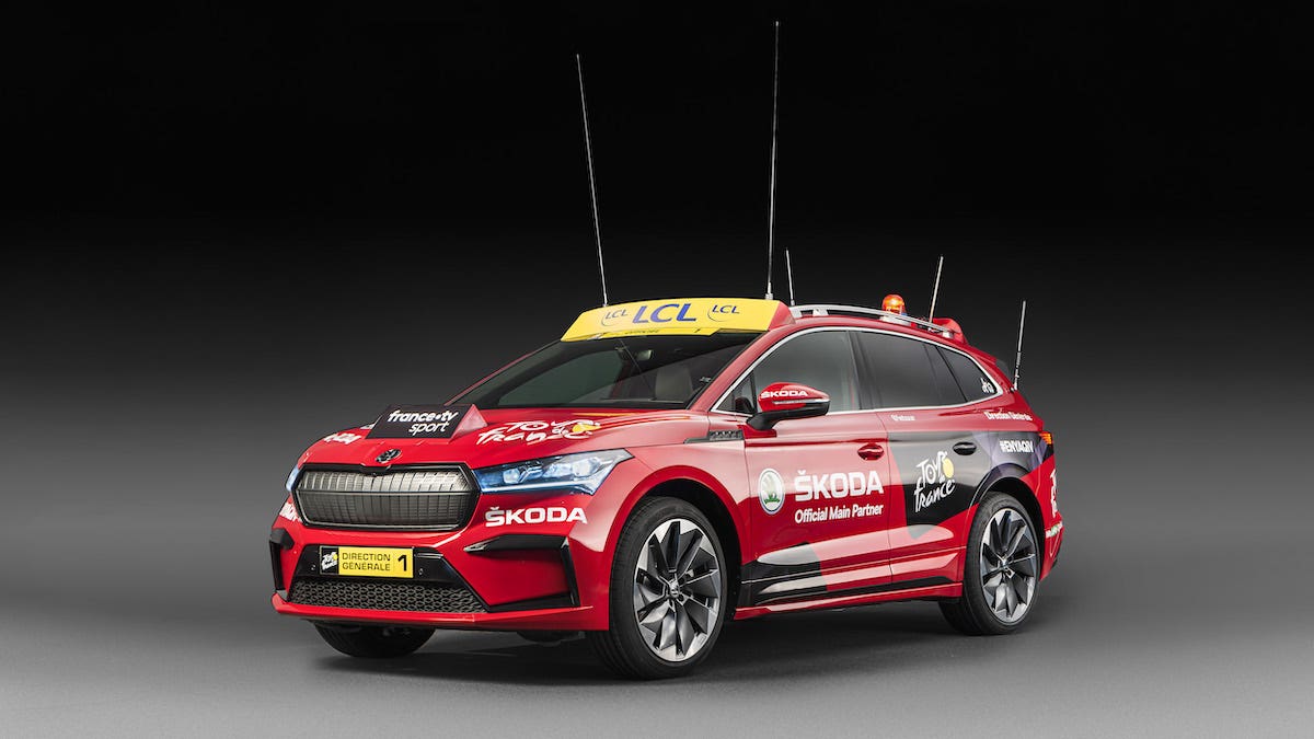 Skoda Enyaq iV Tour de France