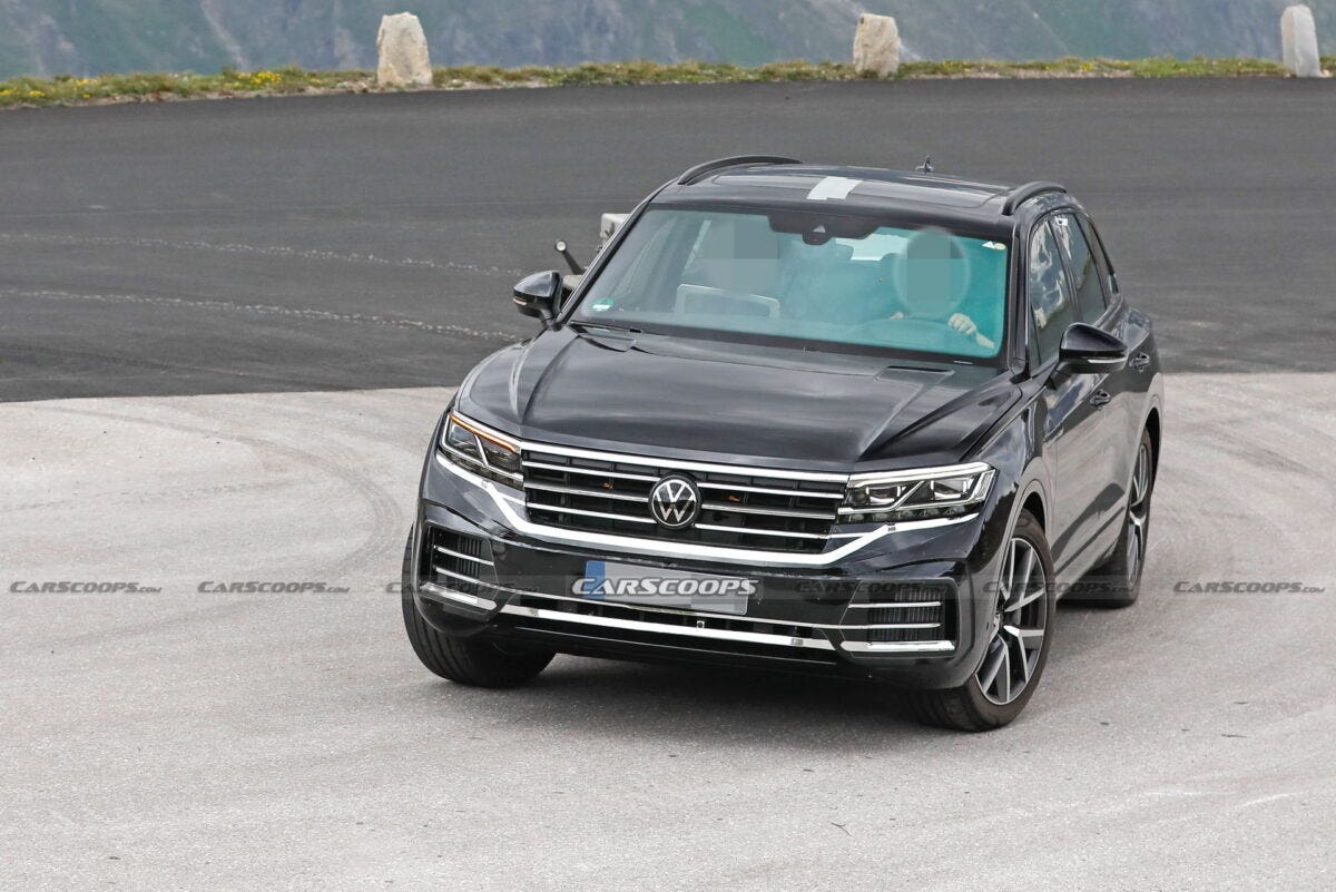 Volkswagen Touareg foto spia