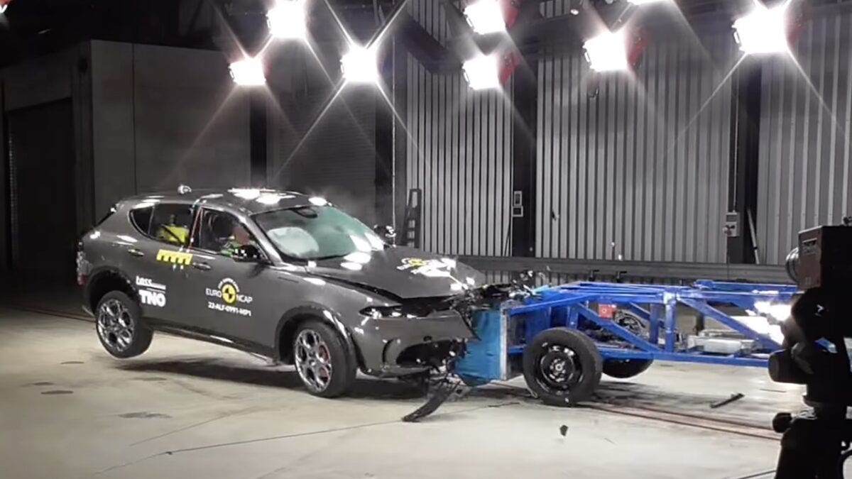 Alfa Romeo Tonale test Euro NCAP