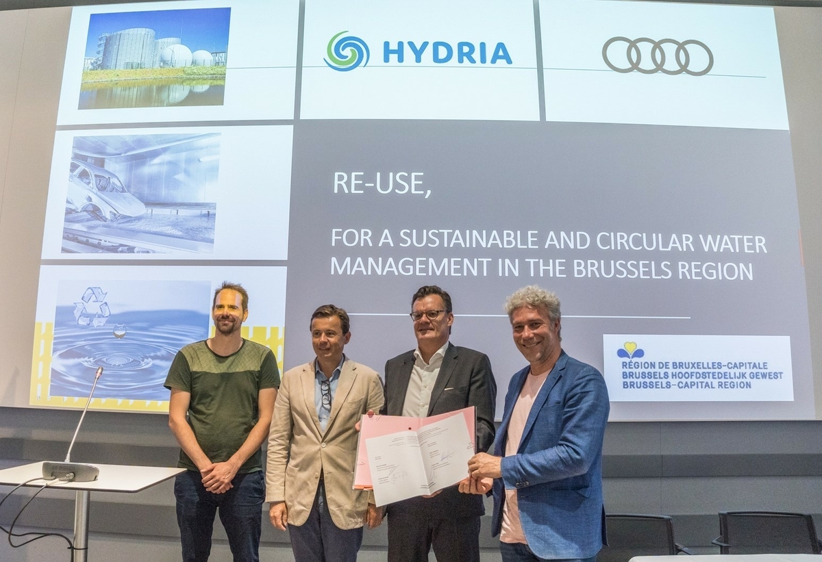 Audi Brussels progetto Re-use