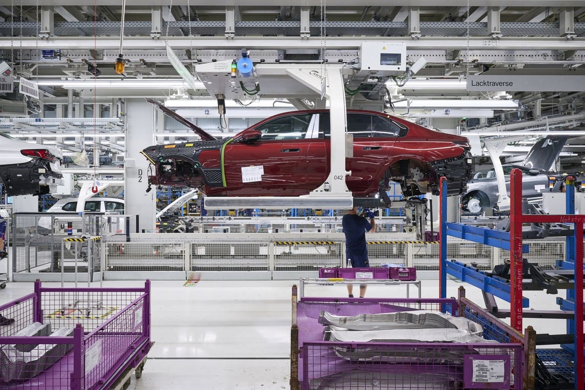 BMW Serie 7 2023 produzione