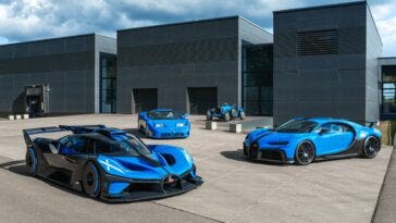 Bugatti French Racing Blue