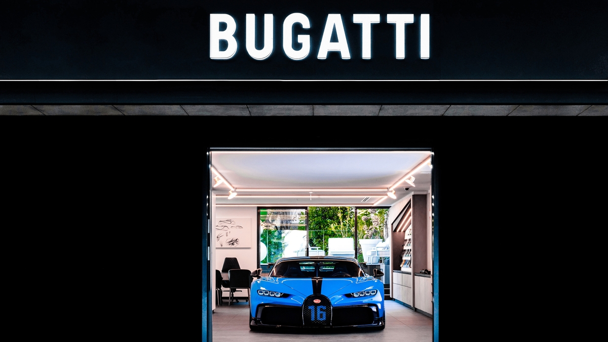 Bugatti nuova identità aziendale