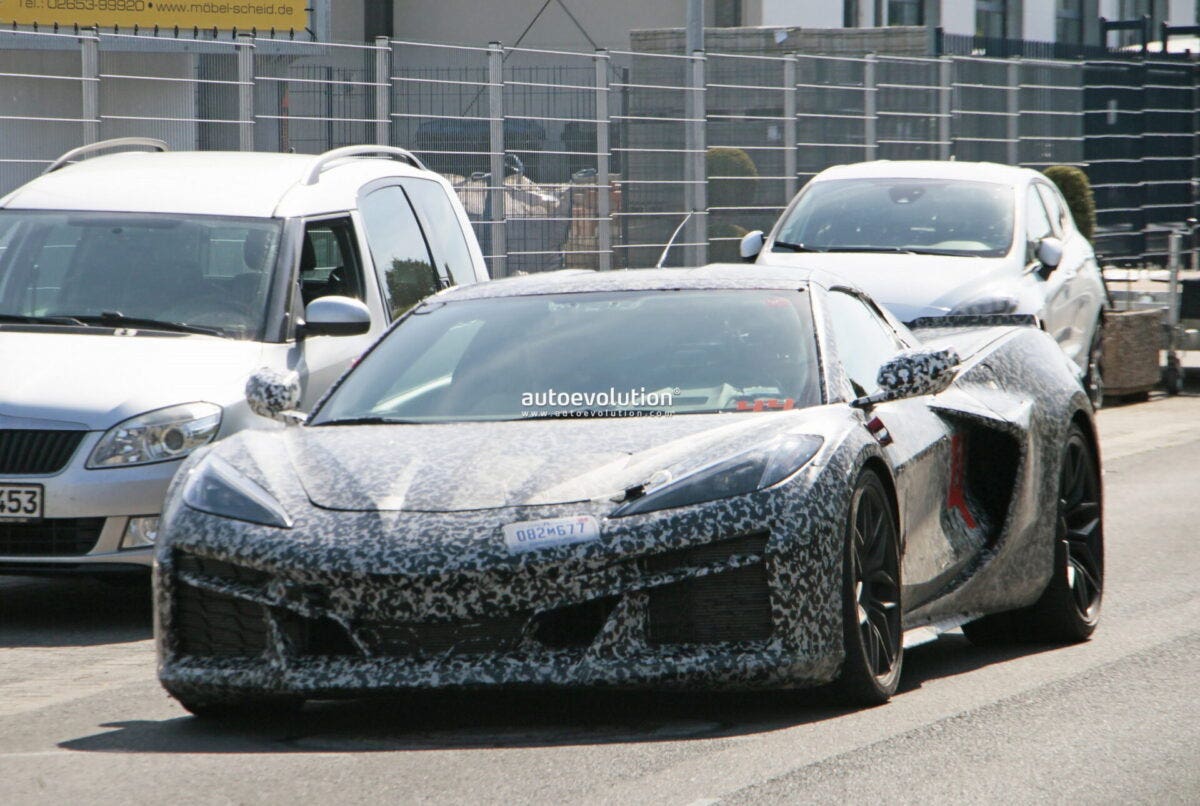 Chevrolet Corvette foto spia