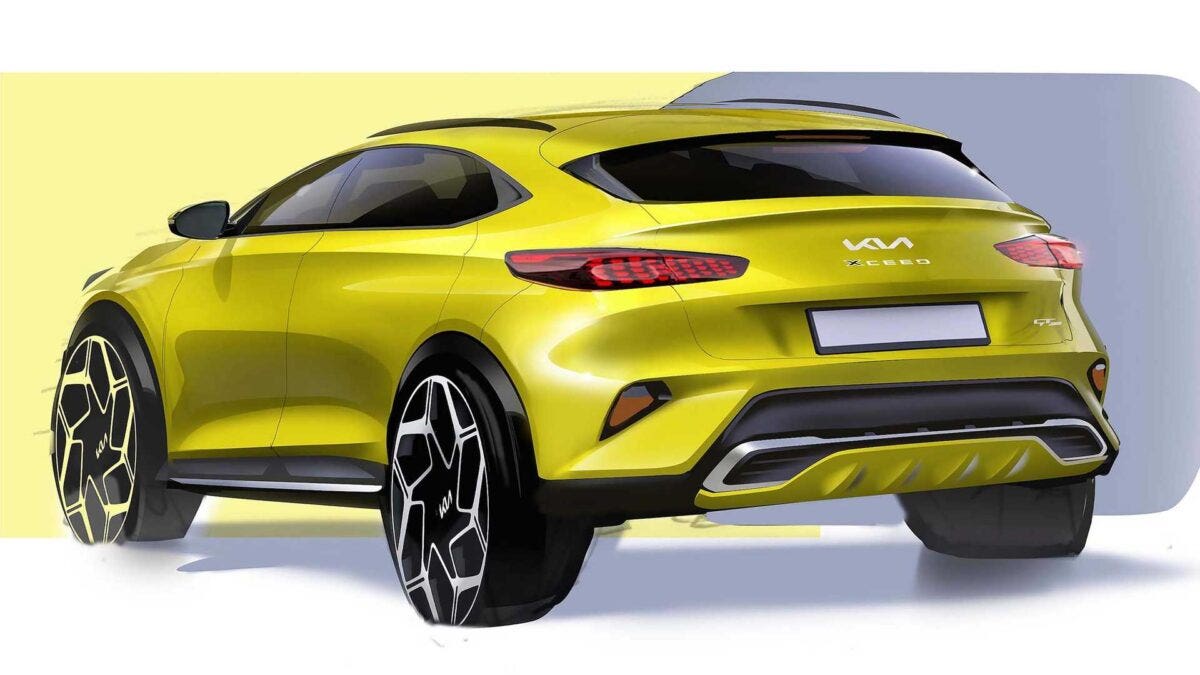 Kia XCeed sketch