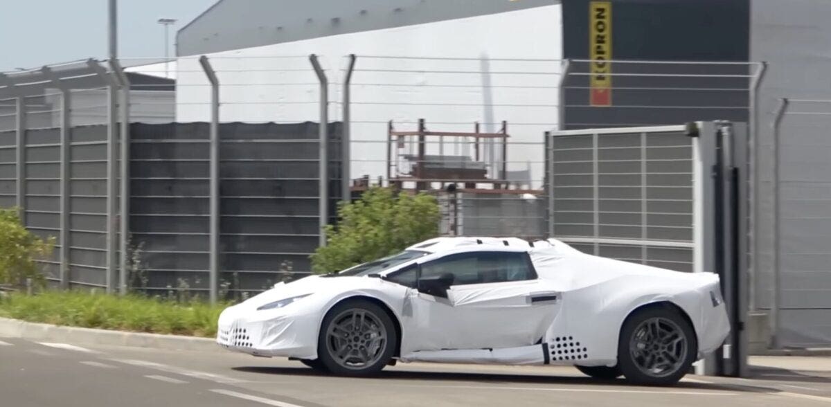 Lamborghini Huracan Sterrato muletto