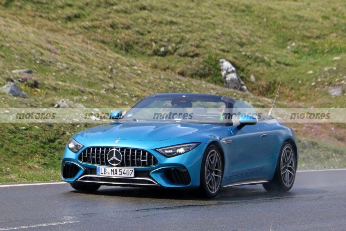 Mercedes-AMG SL foto spia