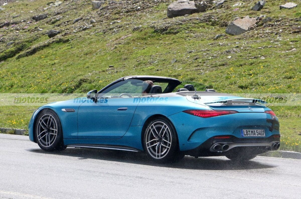 Mercedes-AMG SL foto spia