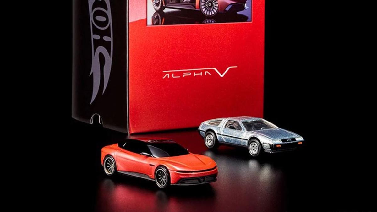 DeLorean Mattel