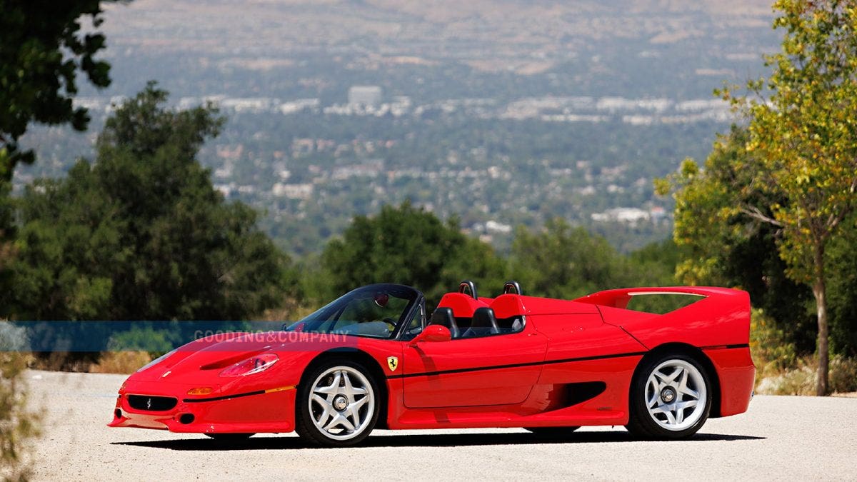 La Ferrari F50 di Mike Tyson all asta si prevede prezzo record MotorisuMotori