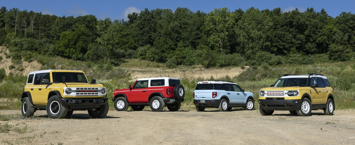 Ford Bronco e Bronco Sport Heritage Edition