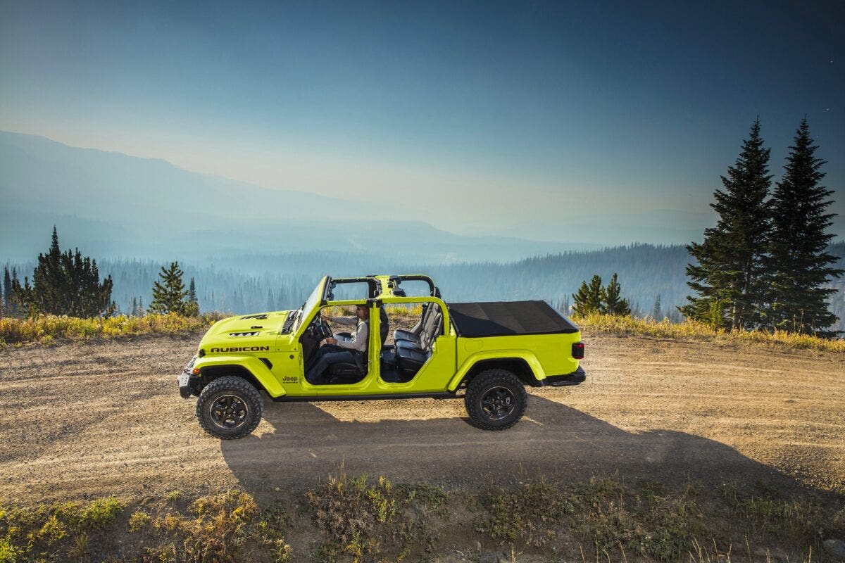 Jeep Gladiator High Velocity Yellow