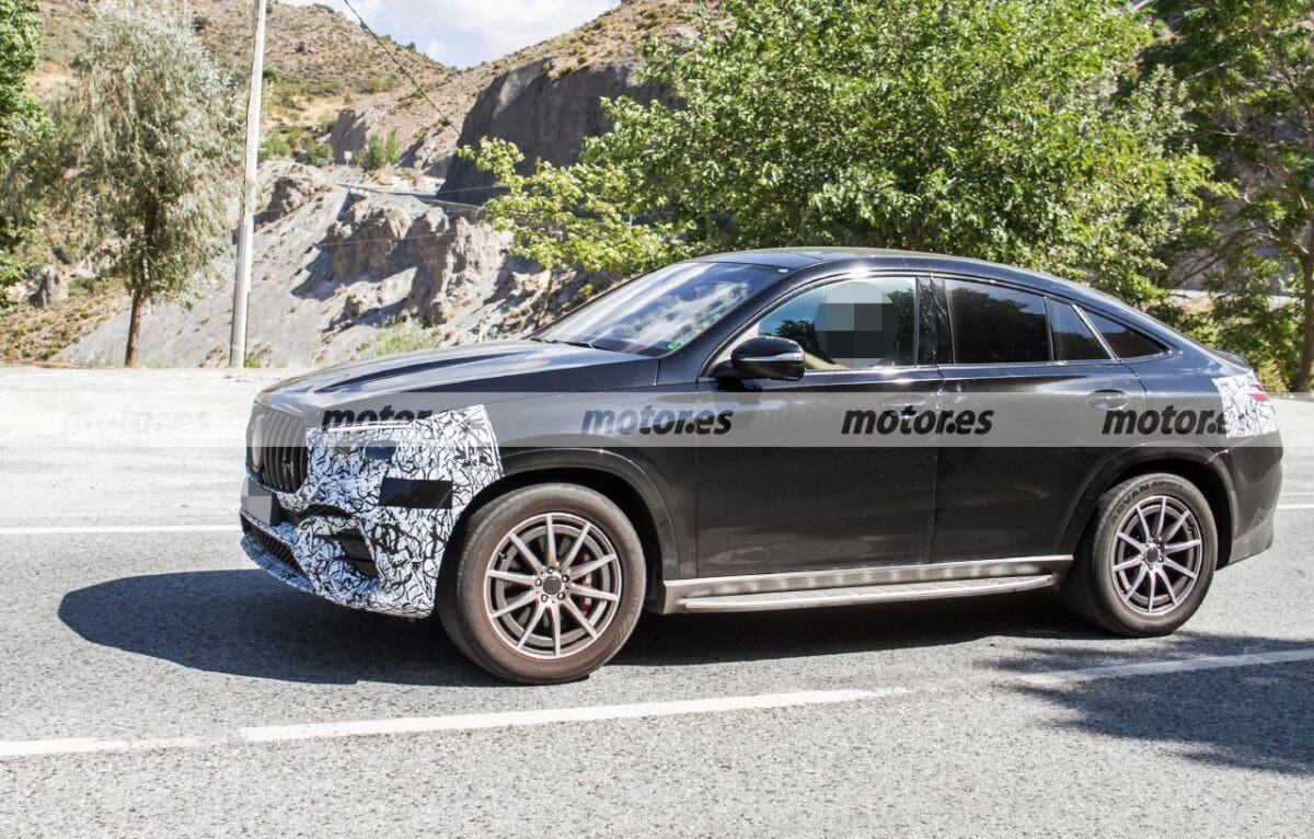 Mercedes-AMG GLE Coupé foto spia