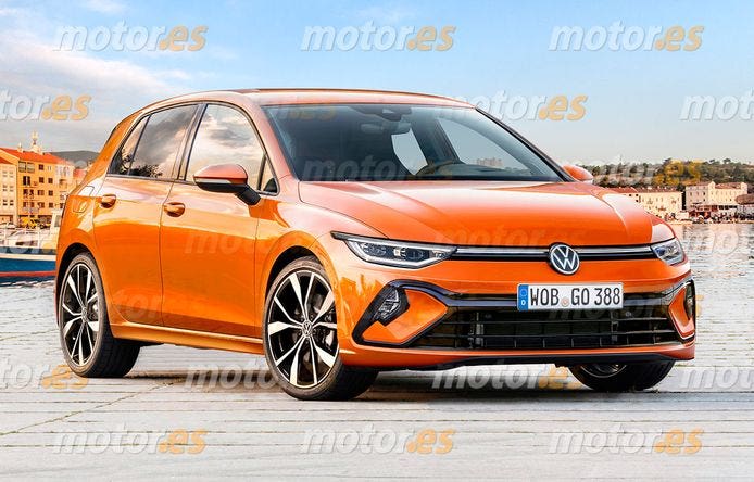 Volkswagen Golf 2023 rener