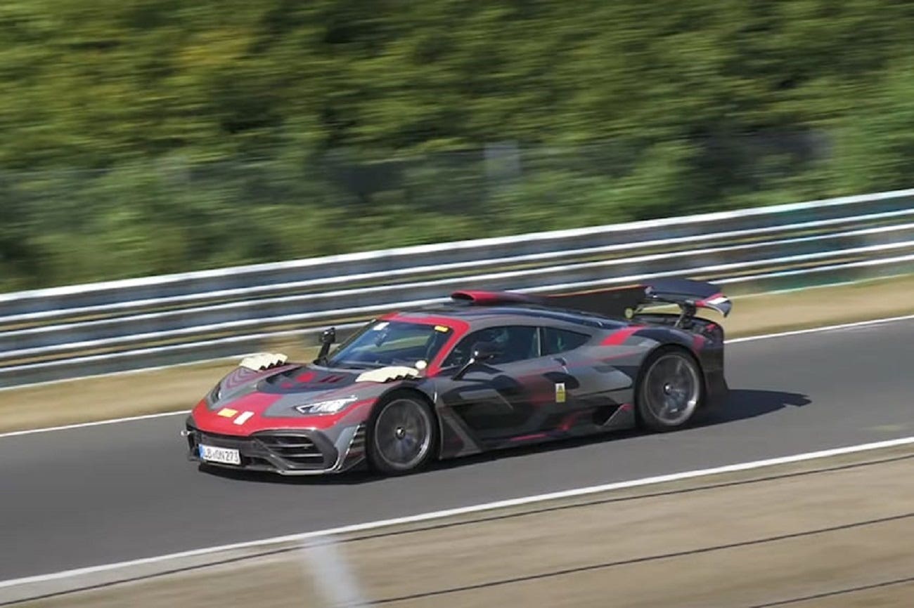 Mercedes AMG One al Nurburgring