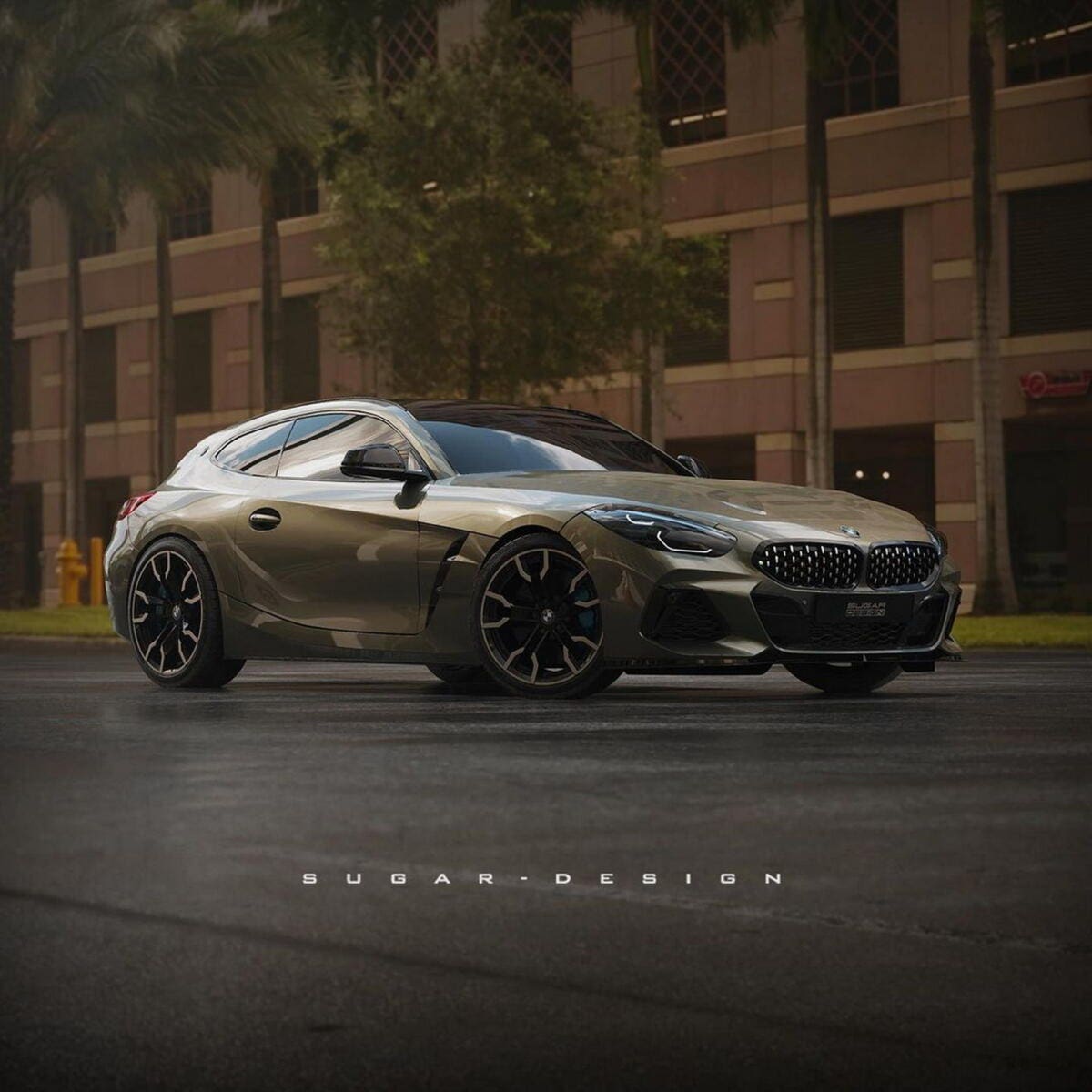 BMW Z4 Coupé render
