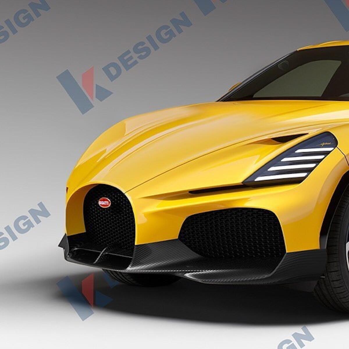 Bugatti suv render